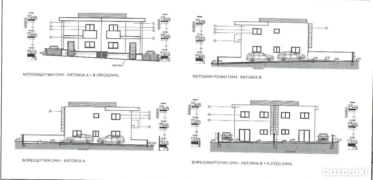 4-Bedroom Semi-Detached House Under Construction in Trachoni, Limassol