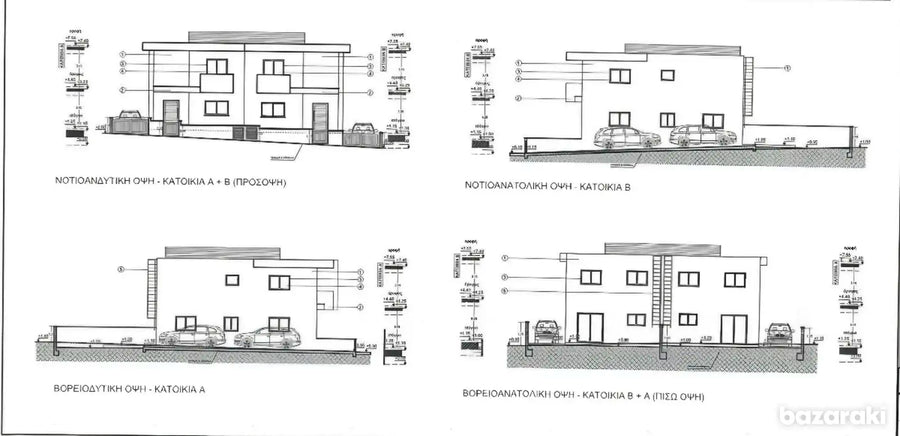 4-Bedroom Semi-Detached House Under Construction in Trachoni, Limassol