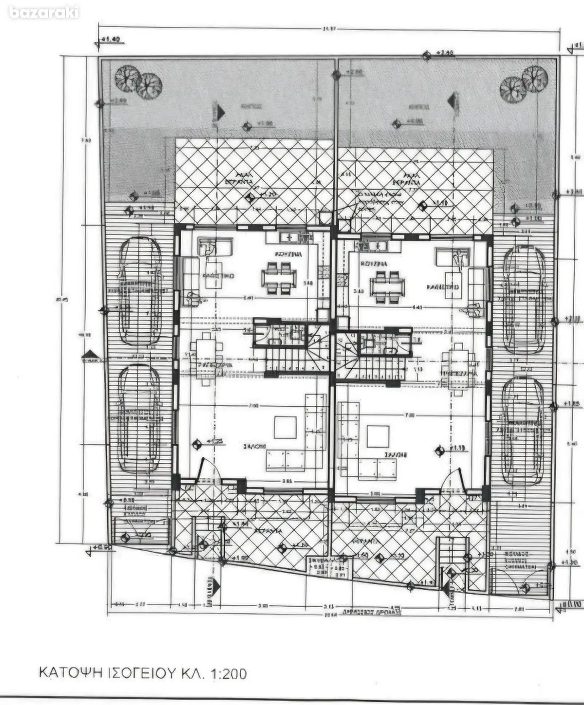 4-Bedroom Semi-Detached House Under Construction in Trachoni, Limassol