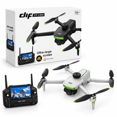 FP-L990 4K Foldable Drone with Screen Controller & 360° Obstacle Avoidance