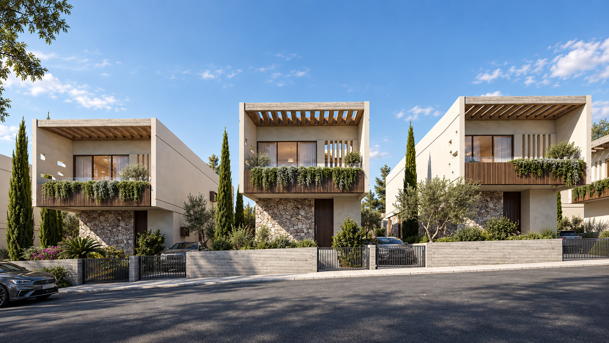 Genesis Residences – 3-Bedroom Villas in Tala, Paphos