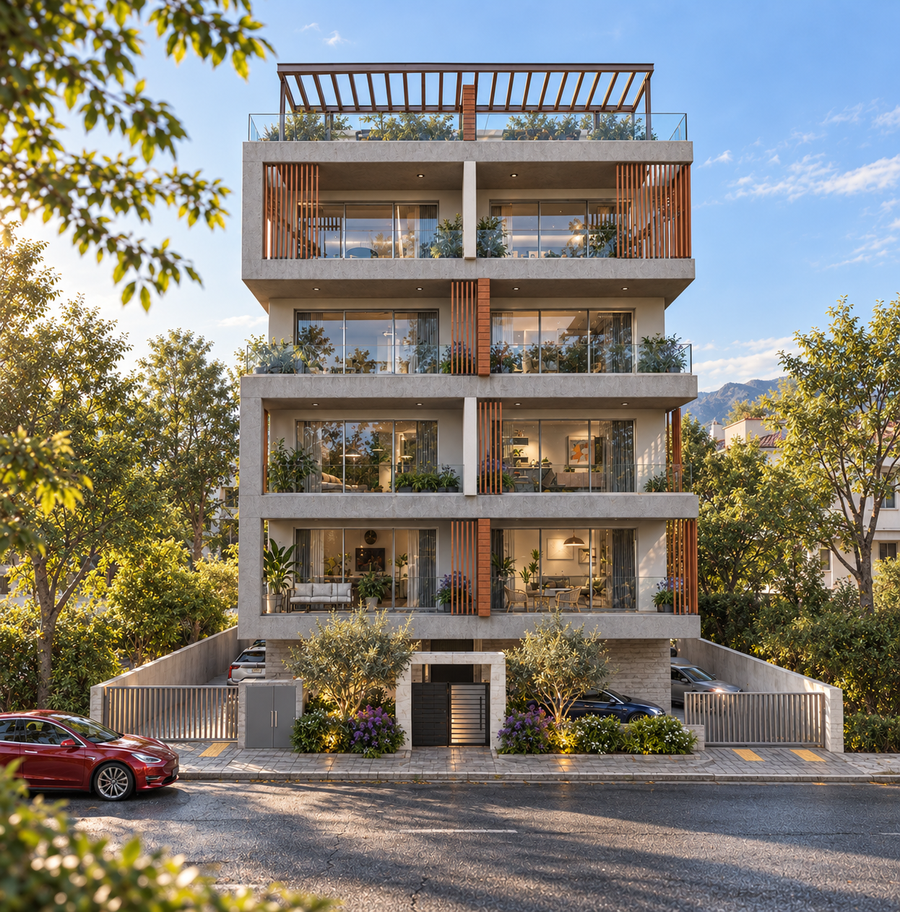 b2 Bedroom Apartment for Sale in Ixora Residences, Paphos