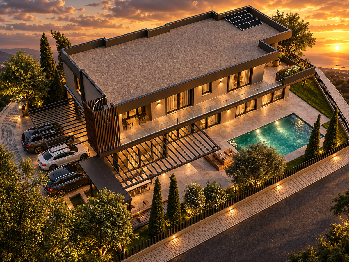 Signature 5-Bedroom Luxury Villa with Pool & Roof Garden