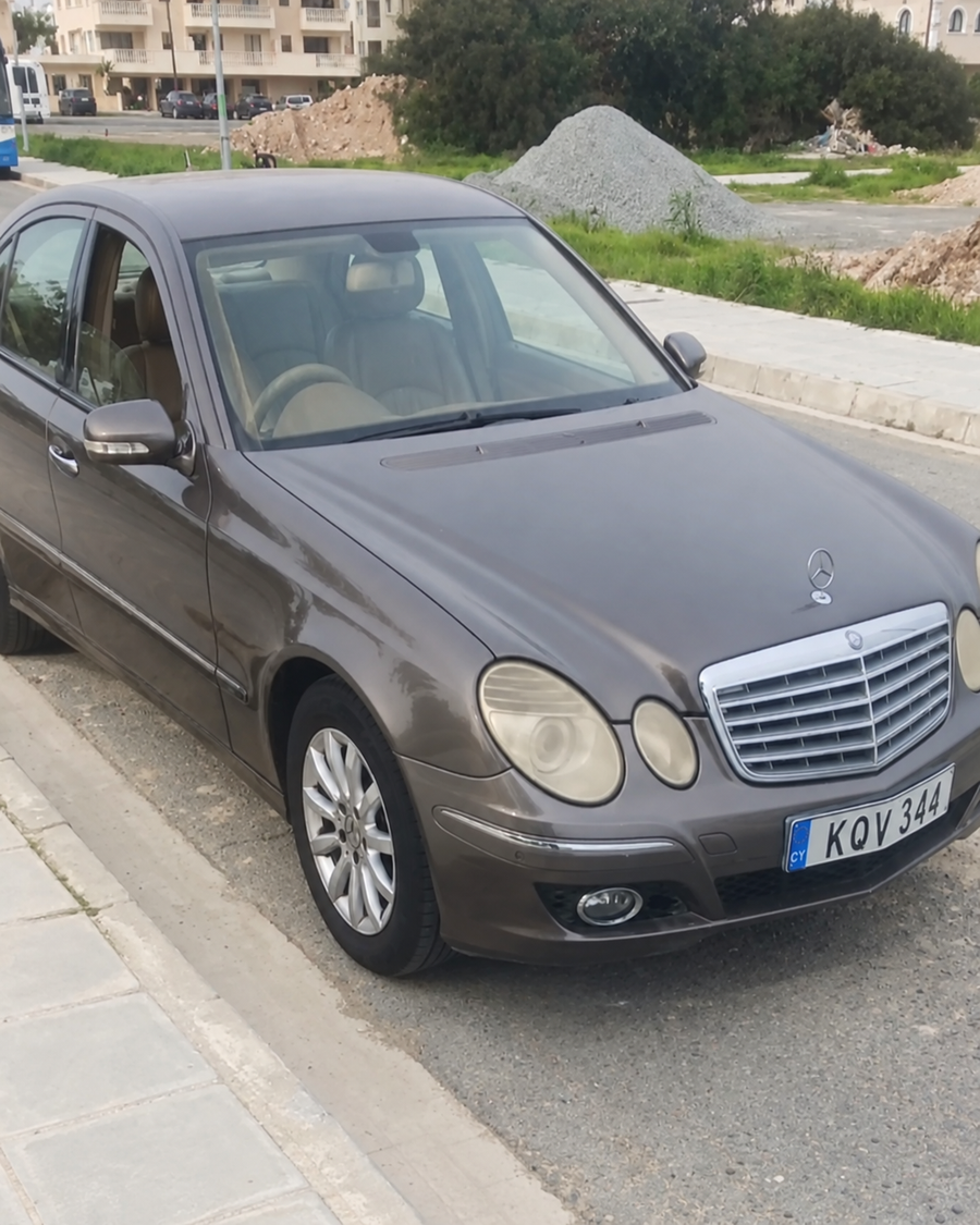 Mercedes-Benz E200 1.8L Facelift Automatic – Cyprus Car – 2007